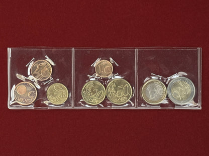 Belgium Euro Coin Set of 8, 1999-2000 [C-0000627]