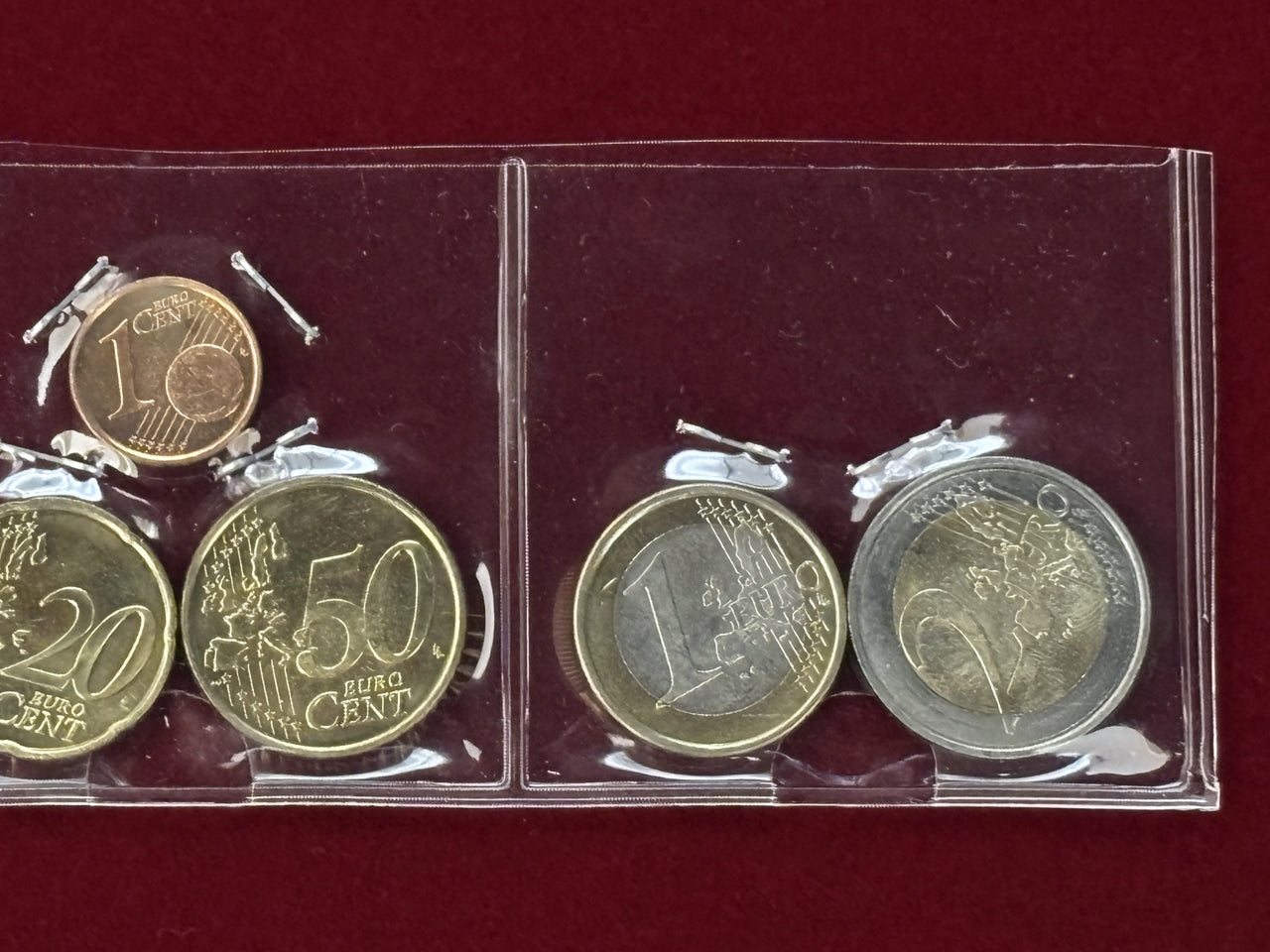 Belgium Euro Coin Set of 8, 1999-2000 [C-0000627]