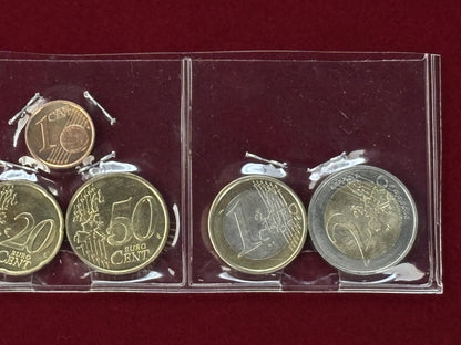 Belgium Euro Coin Set of 8, 1999-2000 [C-0000627]
