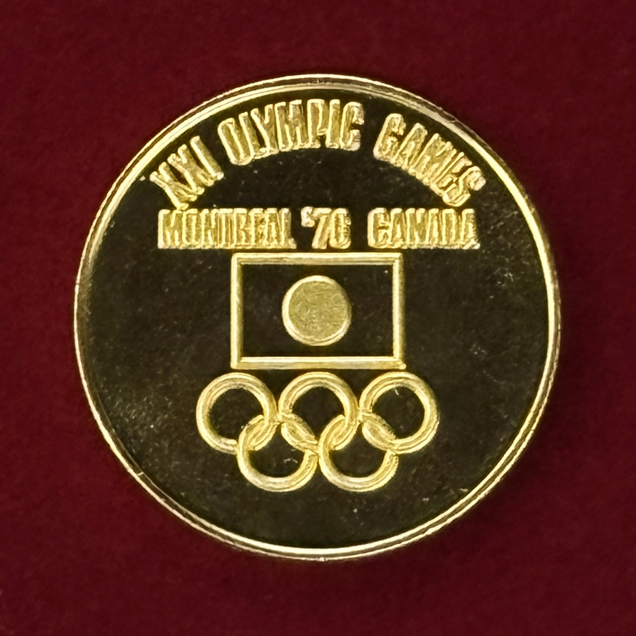 【日本】モントリオールオリンピック公式参加記念メダル プルーフタイプ［C-0000631］