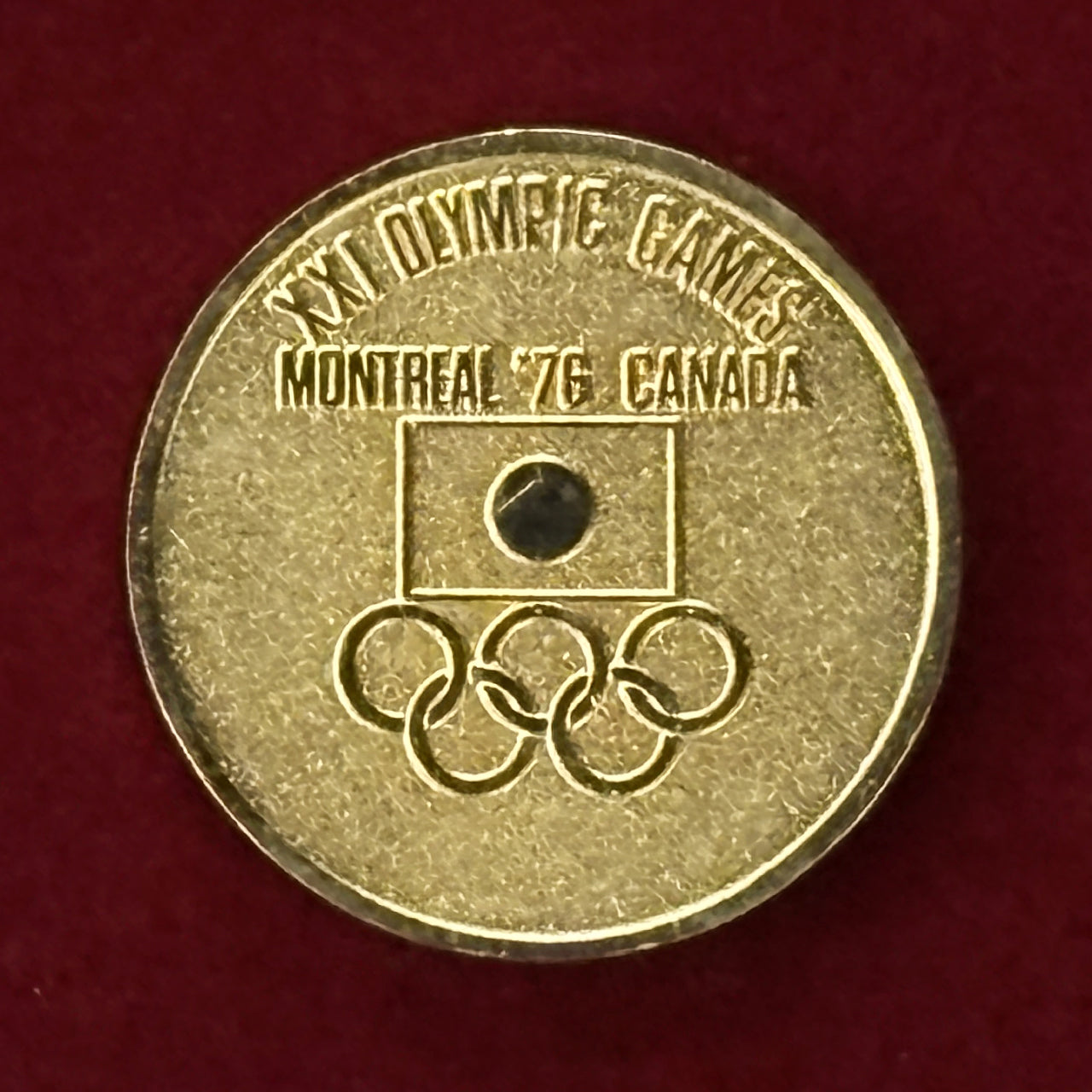 【日本】モントリオールオリンピック公式参加記念メダル［C-0000637］