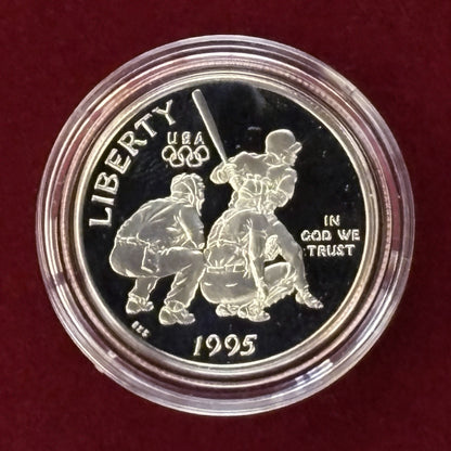 [USA] 1996 Atlanta Olympics Half Dollar Cupronickel Proof 1995 [C-0000653]