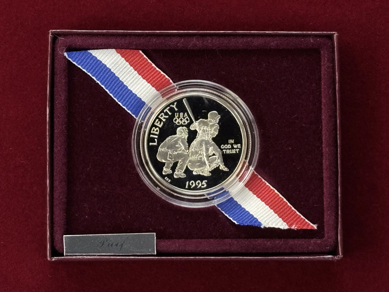 [USA] 1996 Atlanta Olympics Half Dollar Cupronickel Proof 1995 [C-0000653]