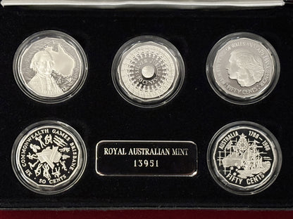 【オーストラリア】プルーフセット 5枚組 1989［C-0000655］