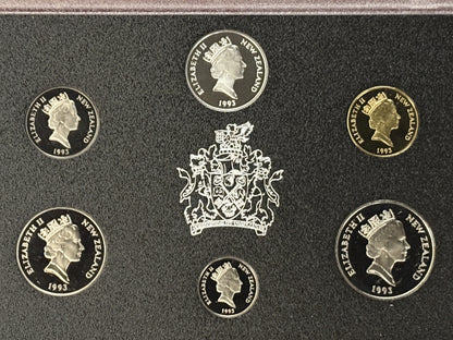 [New Zealand] Proof Set of 6, 1993 [C-0000658]
