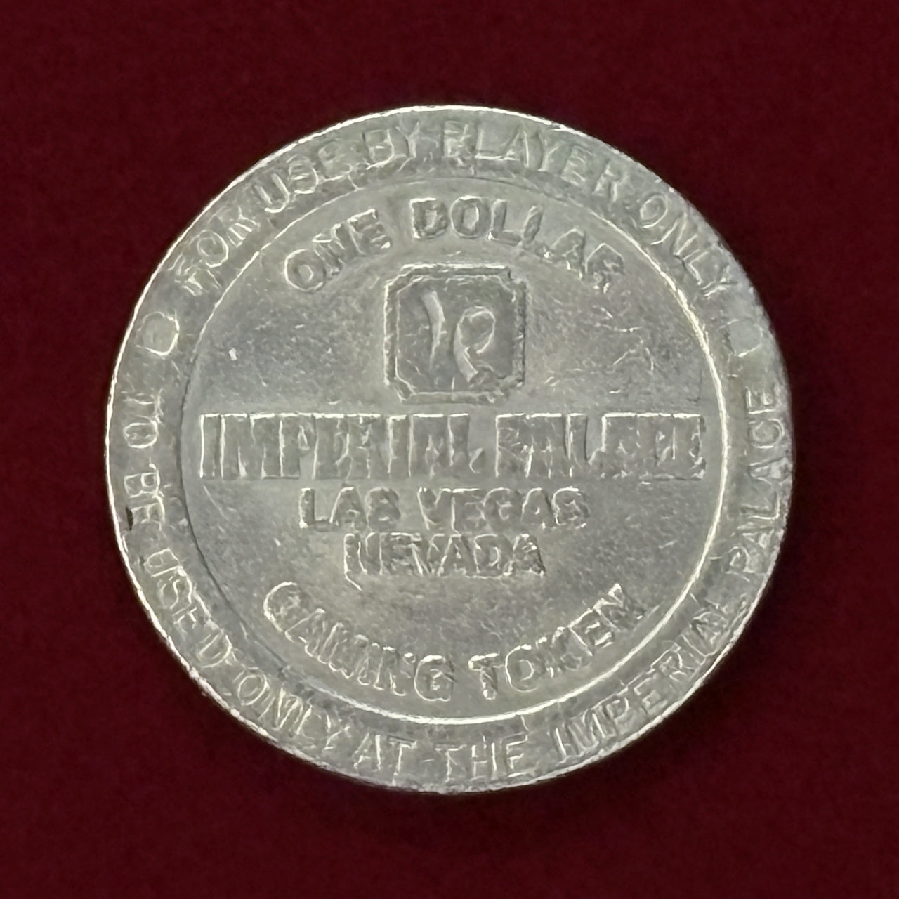 【アメリカ】1ドル 白銅製 ゲーミングトークン インペリアル・パレス［C-0000677］