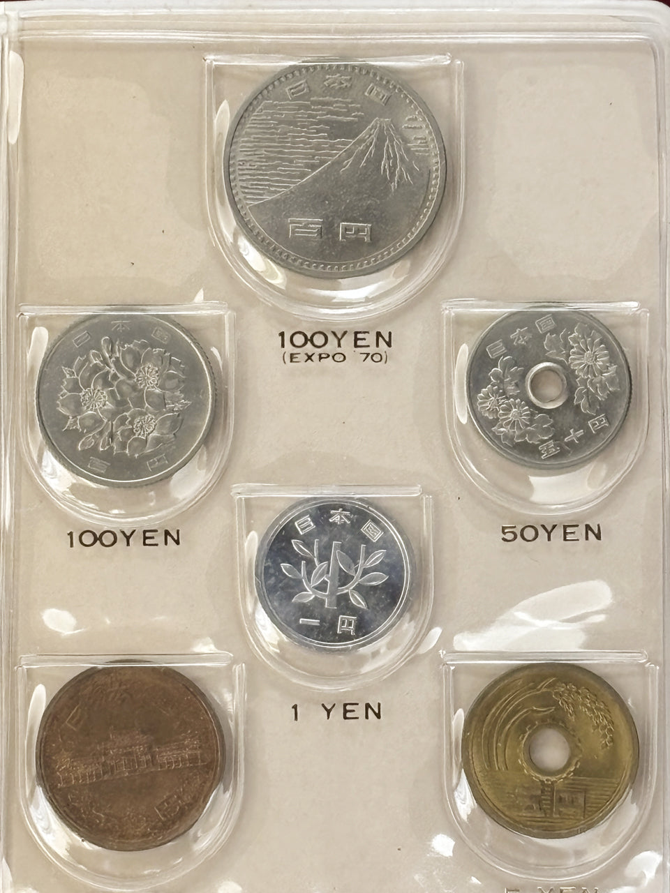 【日本】ミントセット 万博入 6枚組 昭和45(1970)［C-0000698］