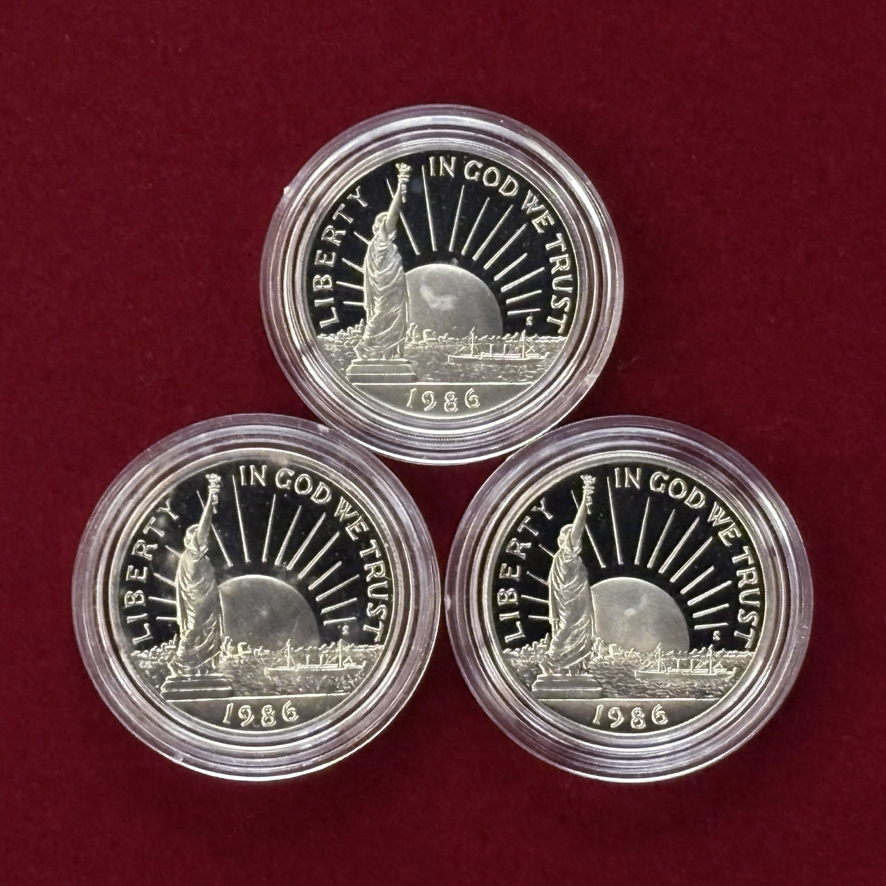 [USA] 50-cent commemorative cupronickel coin, set of 6 [C-0000701]