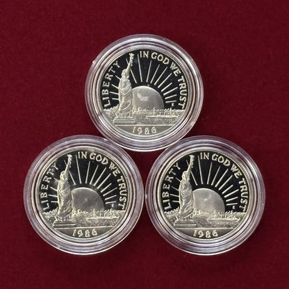[USA] 50-cent commemorative cupronickel coin, set of 6 [C-0000701]