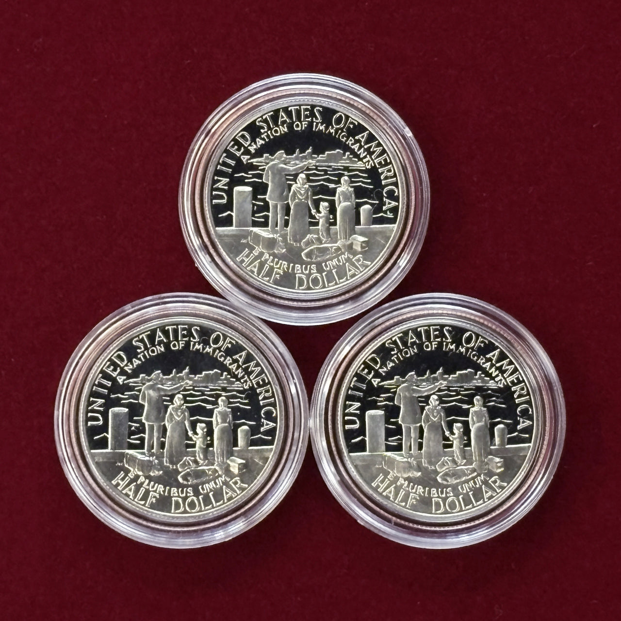 [USA] 50-cent commemorative cupronickel coin, set of 6 [C-0000701]