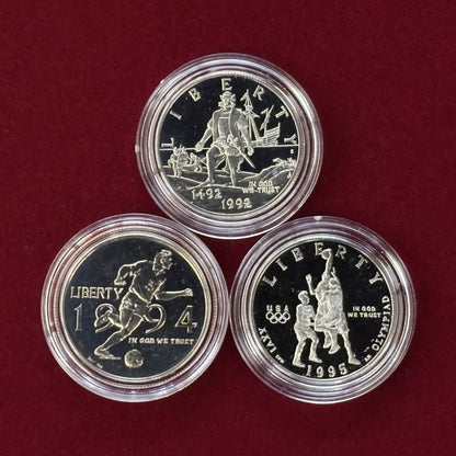 [USA] 50-cent commemorative cupronickel coin, set of 6 [C-0000701]