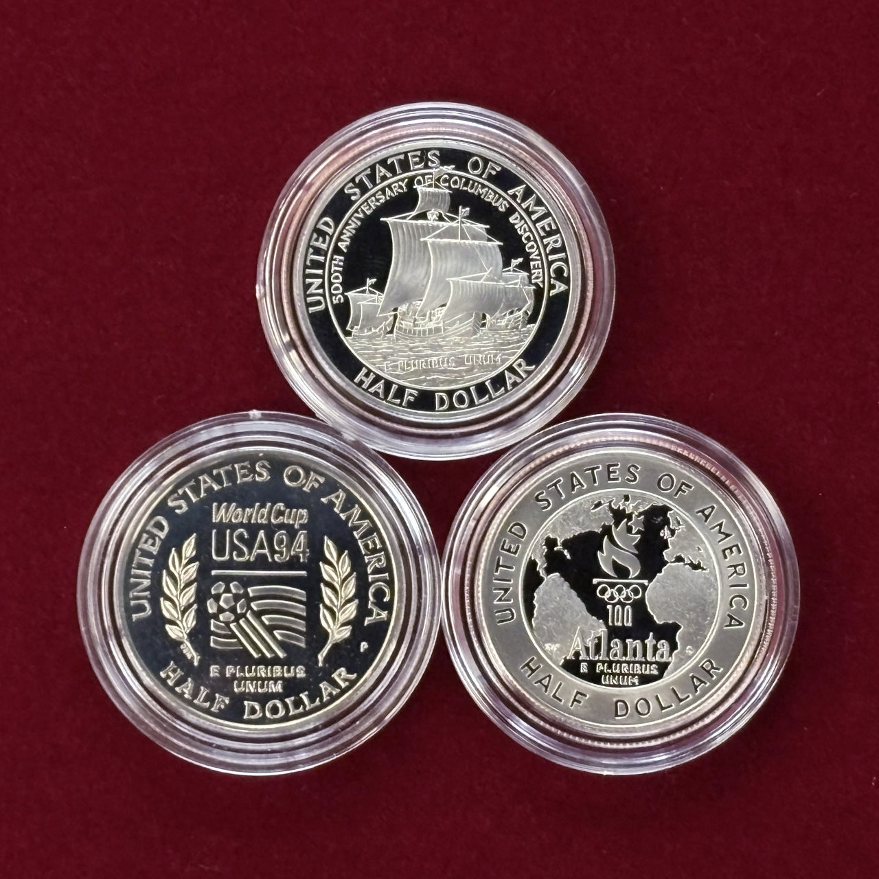 [USA] 50-cent commemorative cupronickel coin, set of 6 [C-0000701]