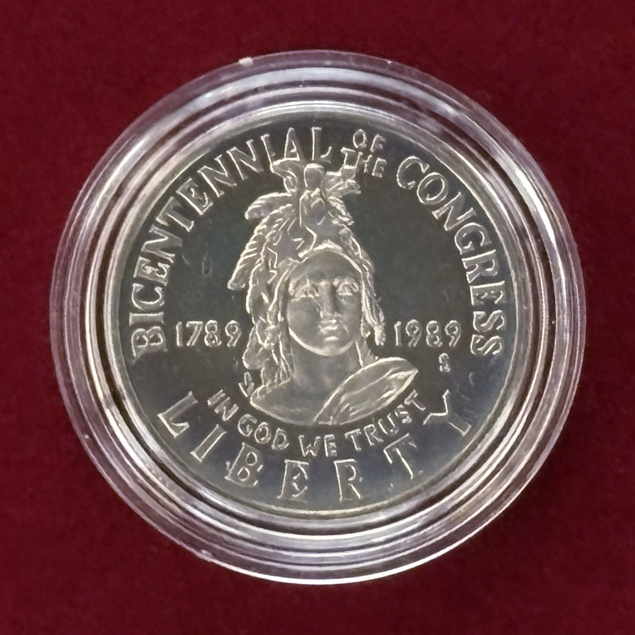 [USA] Congress Bicentennial Coin Set (2 Coins) 1989 [C-0000702]