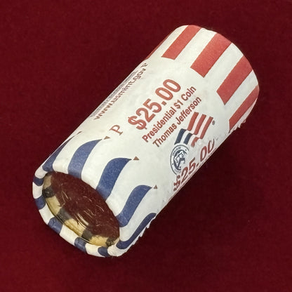 [USA] One Dollar Roll, 2nd President John Adams, 2007D [C-0000584]