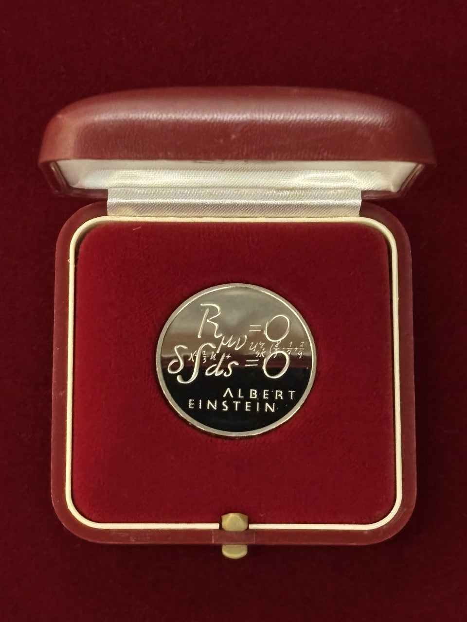 【スイス】アルバート・アインシュタイン生誕100周年記念 5フラン 白銅貨 プルーフ 1979［C-0000705］