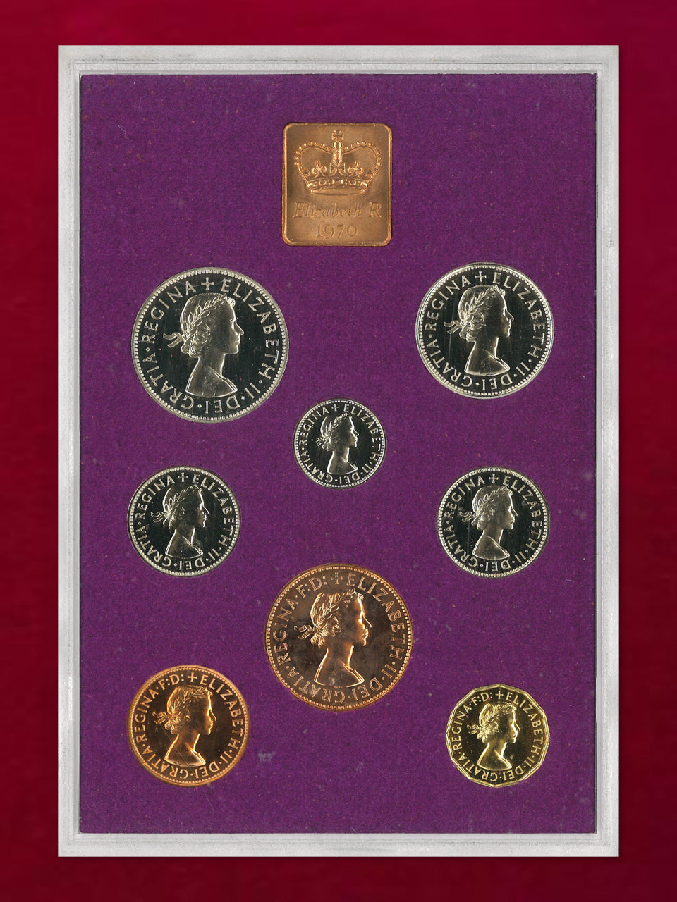 [UK] Proof set of 8, 1970 [C-0000334]