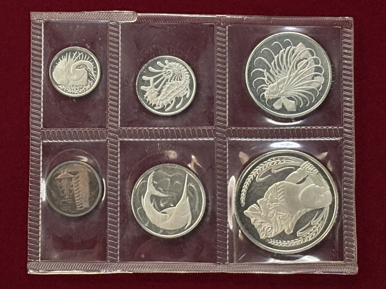 [Singapore] Proof Set of 6, 1968 [C-0000708]