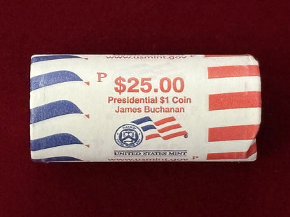 【アメリカ】1ドル ロール 第15代大統領 ジェームズ・ブキャナン 2010D［C-0000717］