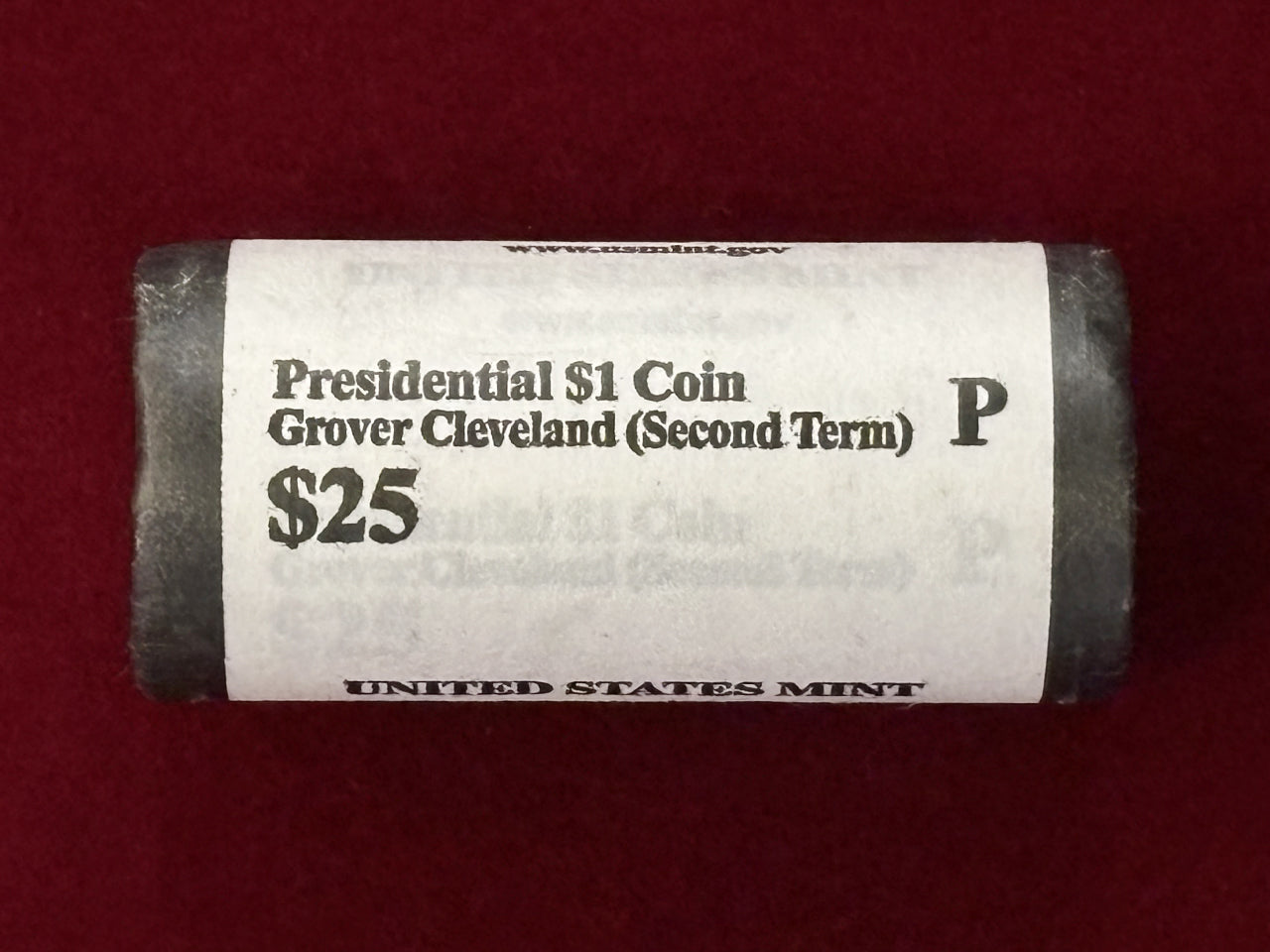 【アメリカ】1ドル ロール 第24代大統領 グローバー・クリーブランド 第2期 2012P［C-0000724］