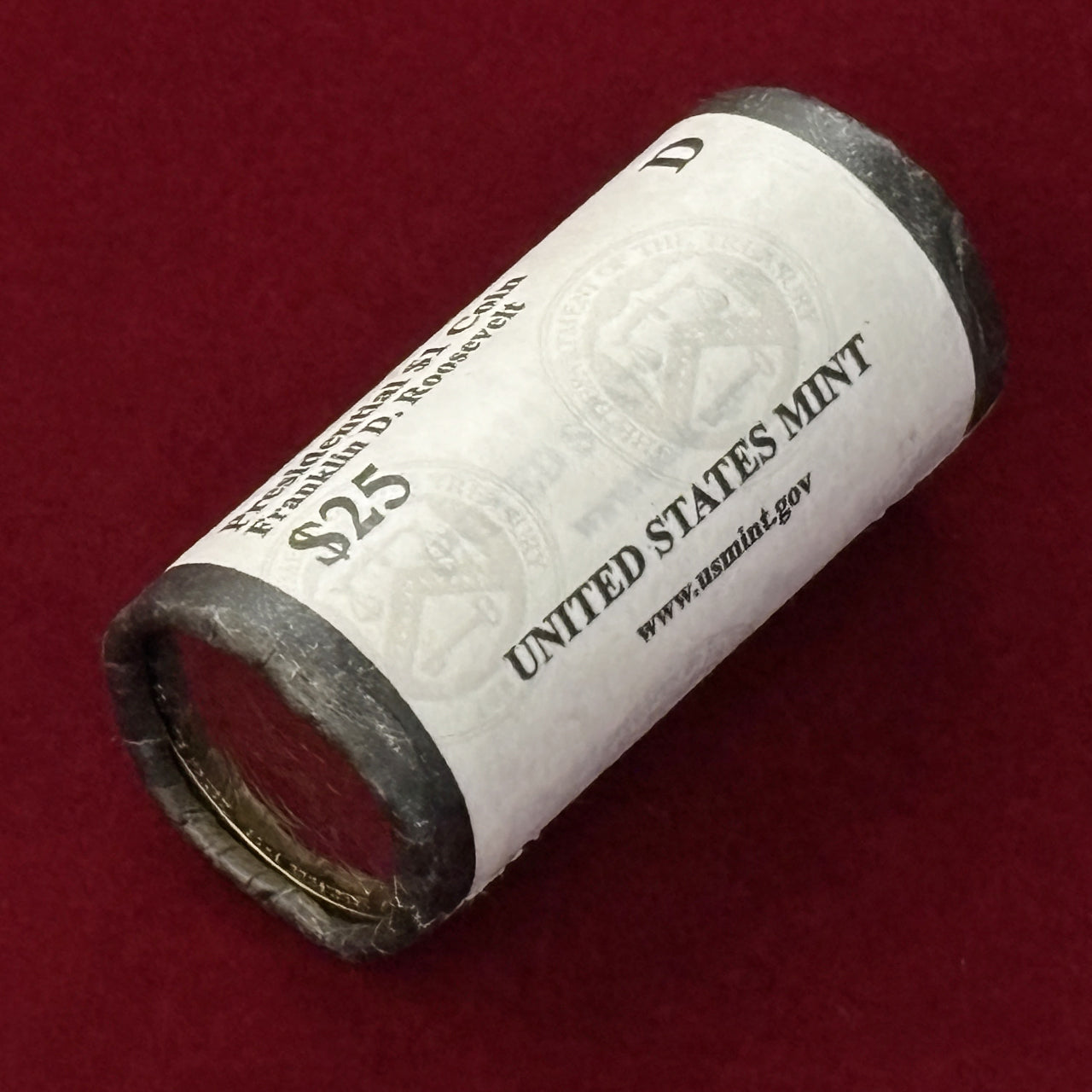 【アメリカ】1ドル ロール 第32代大統領 フランクリン・デラノ・ルーズベルト 2014D［C-0000725］