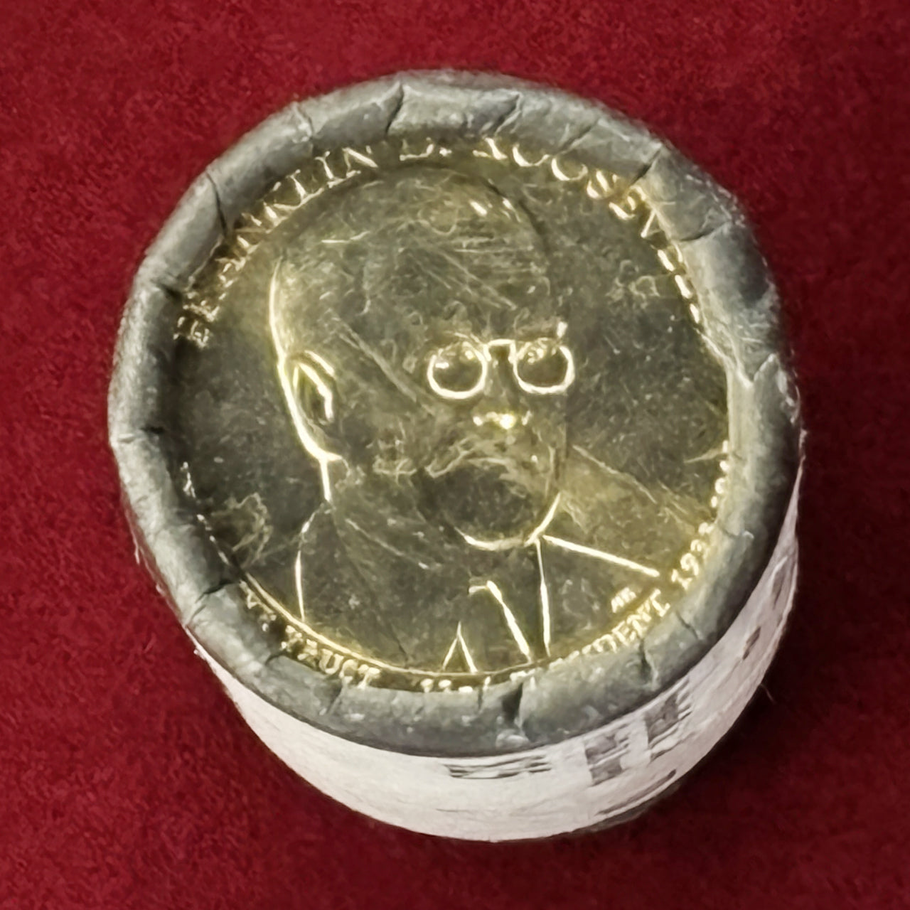 【アメリカ】1ドル ロール 第32代大統領 フランクリン・デラノ・ルーズベルト 2014D［C-0000725］