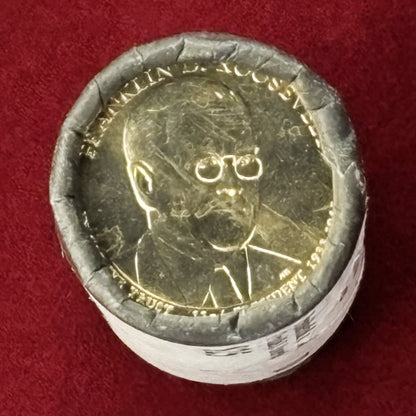 【アメリカ】1ドル ロール 第32代大統領 フランクリン・デラノ・ルーズベルト 2014D［C-0000725］