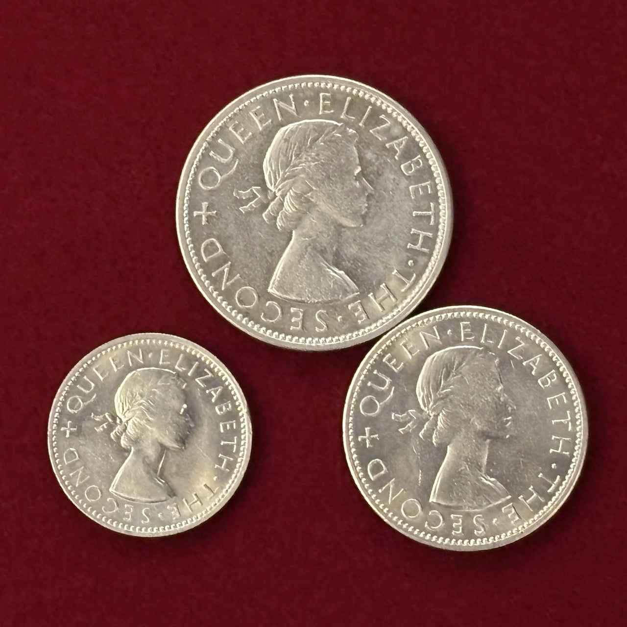 [Federation of Rhodesia and Nysayaland] Coin Set of 7, 1955 [C-0000727]