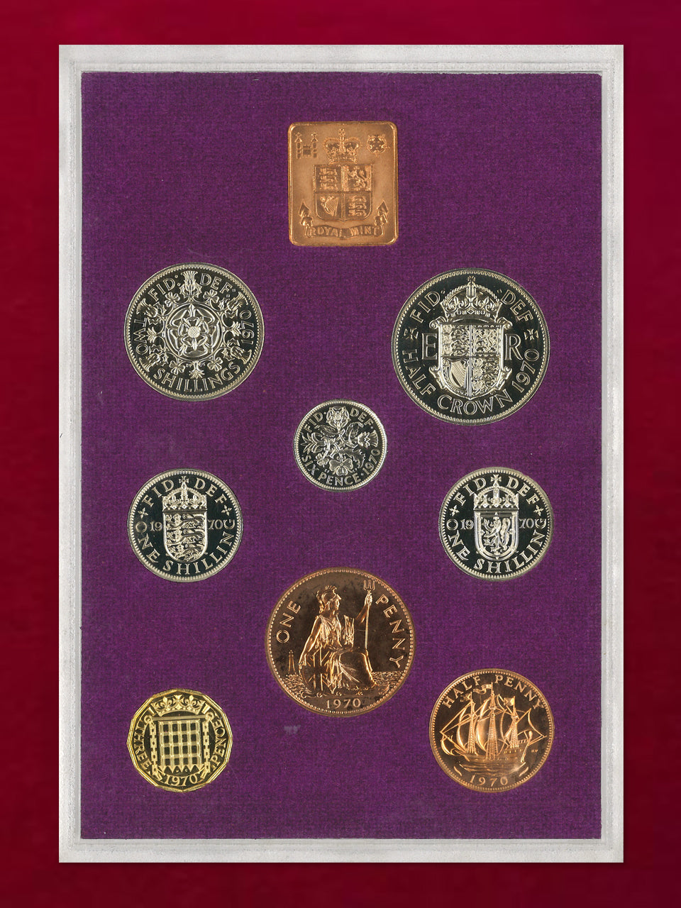 [UK] Proof set of 8, 1970 [C-0000334]