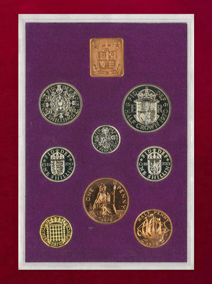 [UK] Proof set of 8, 1970 [C-0000334]