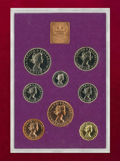 [UK] Proof set of 8, 1970 [C-0000334]