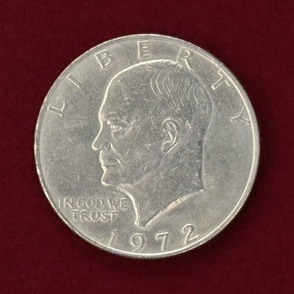 【アメリカ】アイゼンハワー 1ドル 白銅貨 1972［C-0000731］