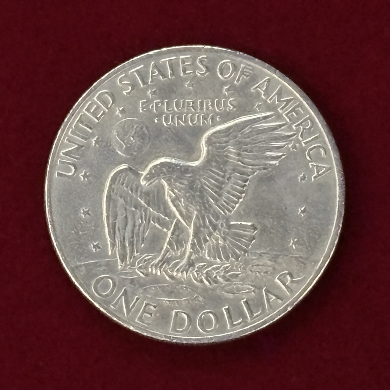 【アメリカ】アイゼンハワー 1ドル 白銅貨 1972［C-0000731］