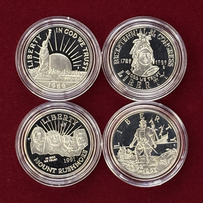 【アメリカ】1/2ドル 記念白銅貨 プルーフ 12枚組［C-0000741］