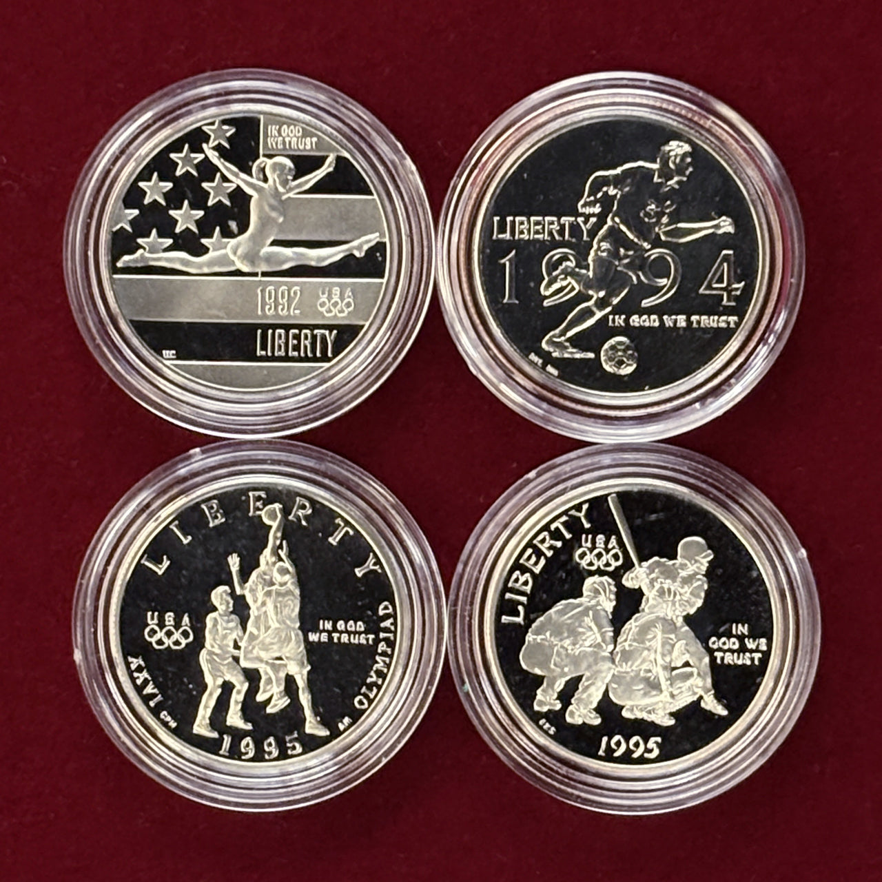 【アメリカ】1/2ドル 記念白銅貨 プルーフ 12枚組［C-0000741］