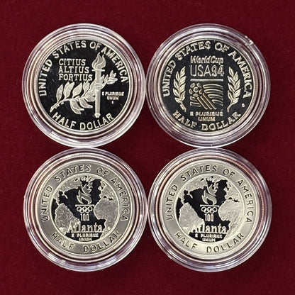 【アメリカ】1/2ドル 記念白銅貨 プルーフ 12枚組［C-0000741］