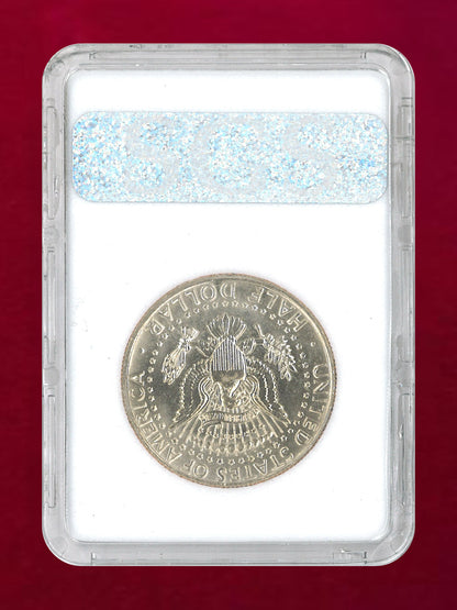 [USA] 1/2 Dollar Cupronickel Kennedy Half Dollar 1974D SGS Slab [C-0000742]