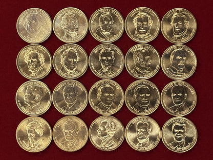 [USA] Presidential $1 Coin, Set of 20 [C-0000743]