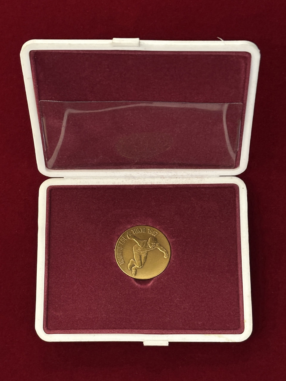 【日本】ユニバーシアード東京大会記念 銅製メダル 昭和42(1967)［C-0000744］
