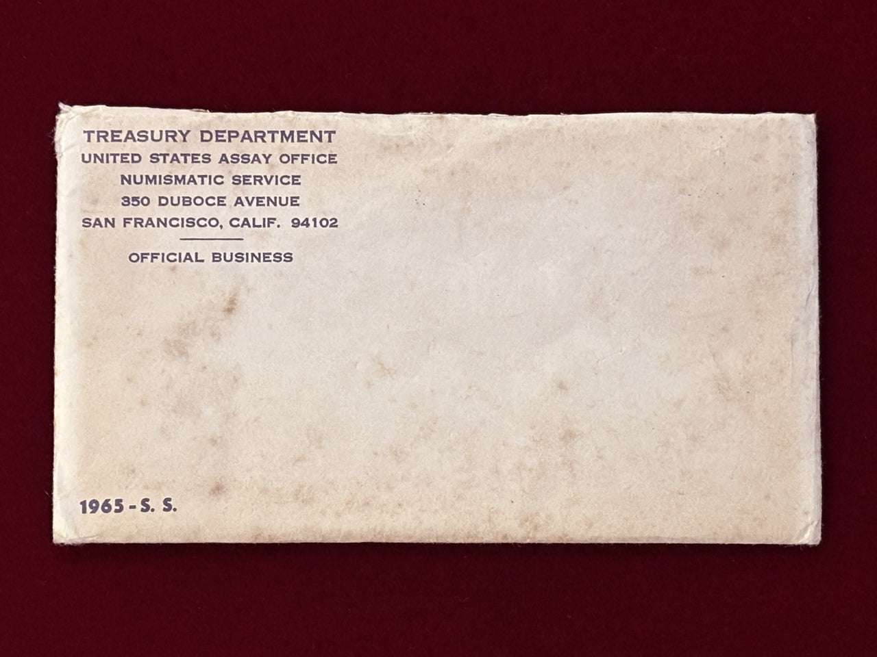 [USA] Special Mint Set of 5, 1965 [C-0000757]