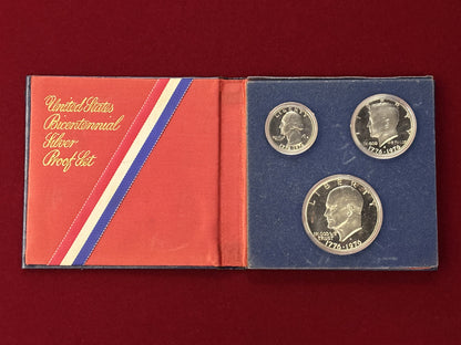 [USA] Proof set, 3 discs, 1976 [C-0000205]