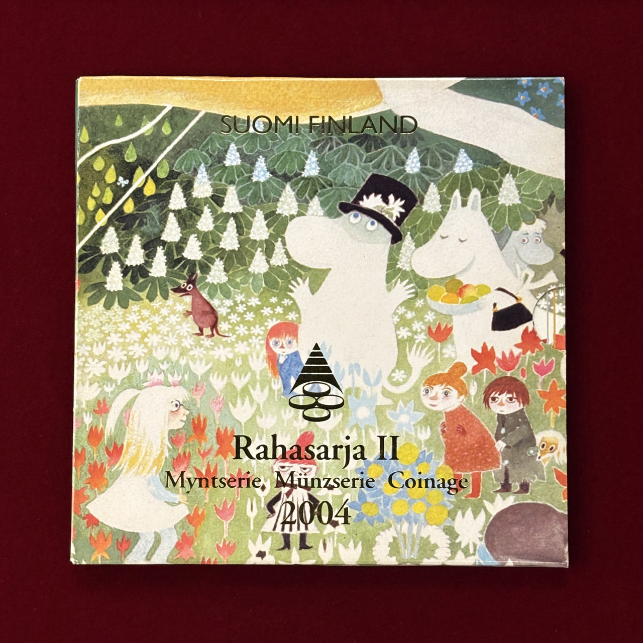 [Finland] Moomin Mint Set (8 Coins + 1 Medal) 2004 [C-0000761]