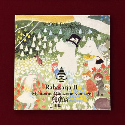 [Finland] Moomin Mint Set (8 Coins + 1 Medal) 2004 [C-0000761]