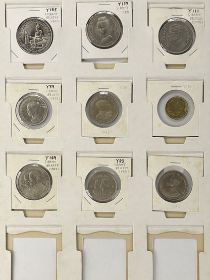 【タイ】コインコレクション 54枚組［C-0000769］