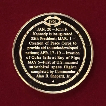 [USA] Peace Corps Establishment Bronze Medal, Proof, 1961 [C-0000772]