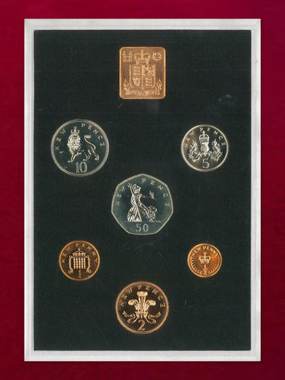 [UK] Coin set of 6 1971 [C-0000262]