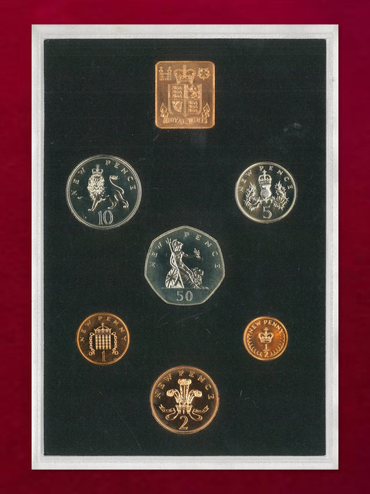 【イギリス】コインセット 6枚組 1971［C-0000780］