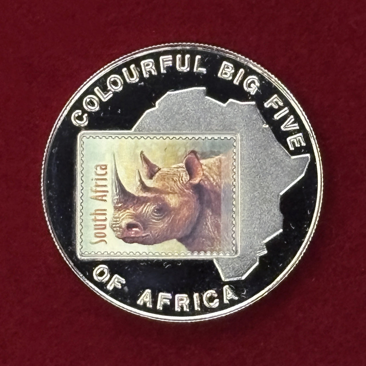 Price Reduced [Uganda] African Animal Rhino 1000 Shilling Proof 2001 [C-0000785]