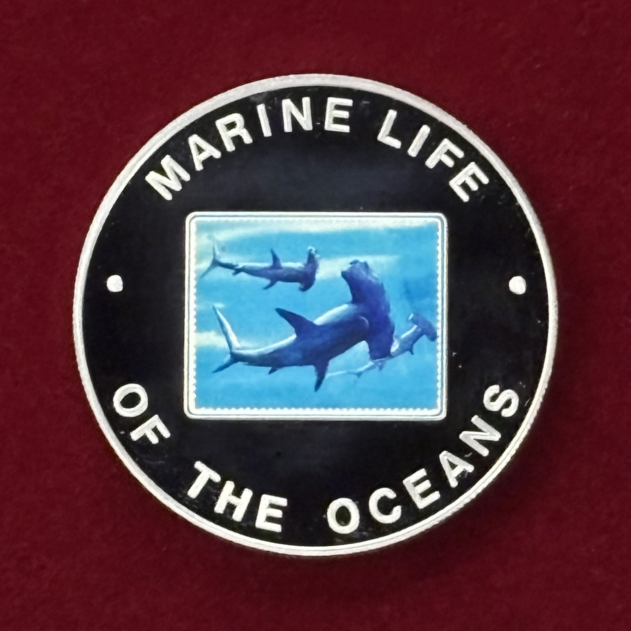 Price Reduced [Uganda] Marine Creature Hammerhead Shark 1000 Shillings Proof 2002 [C-0000790]