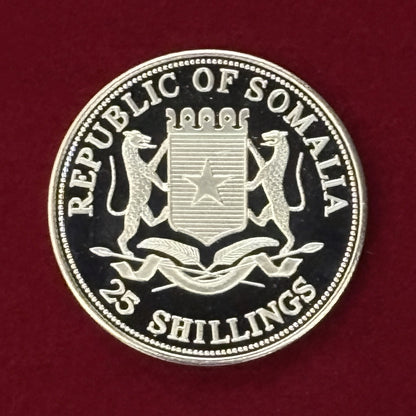 [Somalia] World Shipping History Titanic 25 Shillings Cupronickel Coin 1998 [C-0000804]