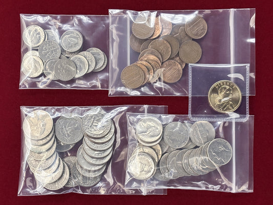 【アメリカ】コインセット 5種詰め合わせ［C-0000807］